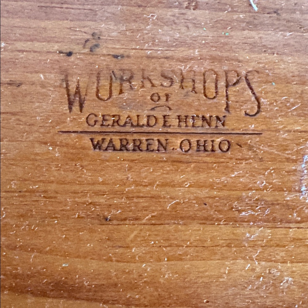 Gerald E Henn Shaker Wood Basket - Picture 8 of 16